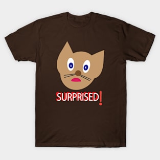 Surprised Cat T-Shirt